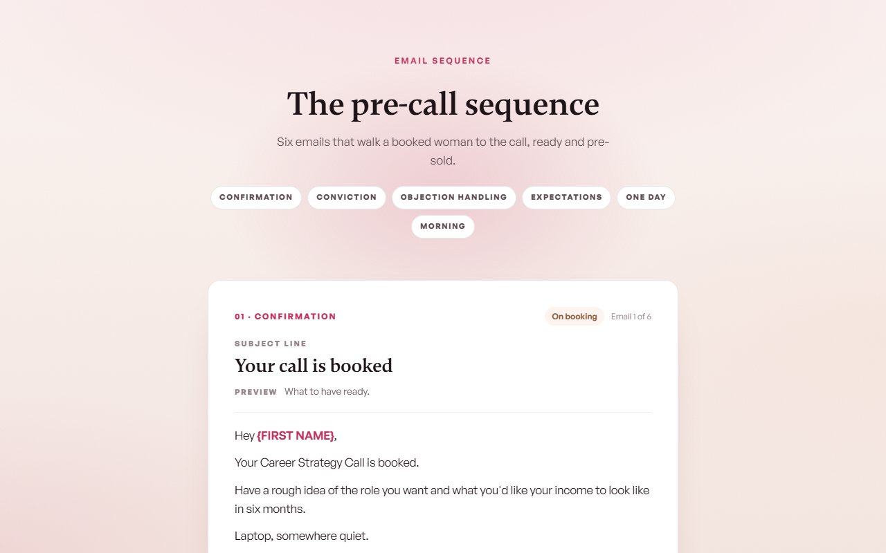 Pre-call preview